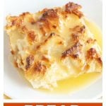bread pudding pin for pinterest