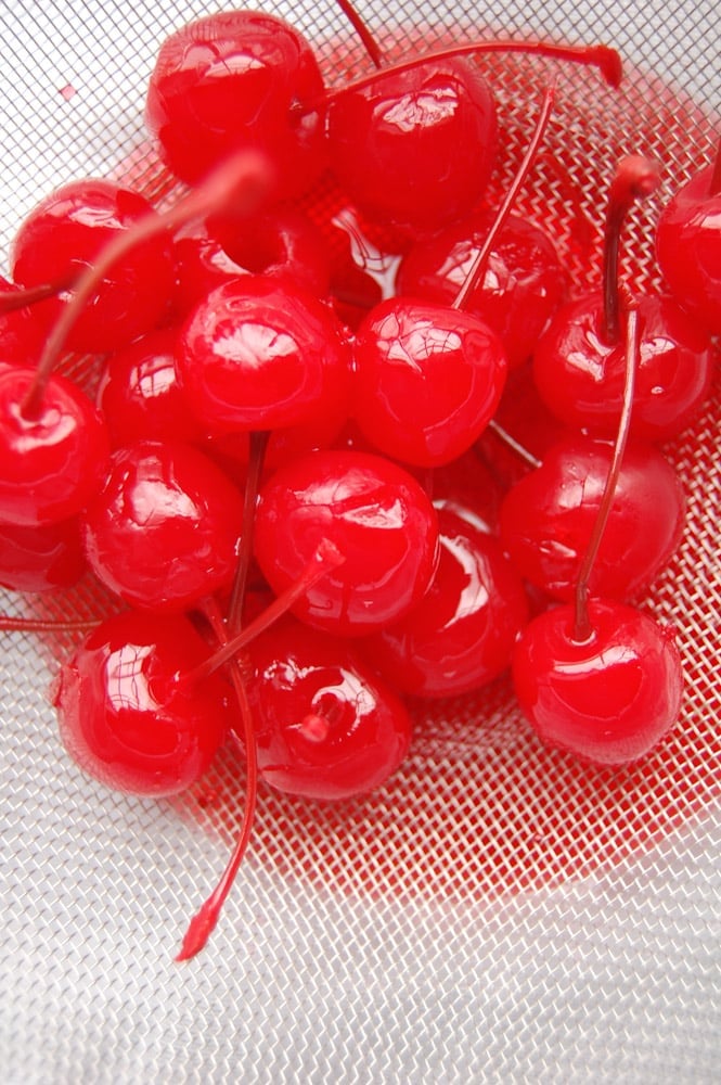 A bowl of cherries