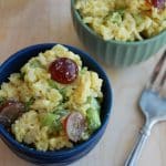 Curry salad in two bowls.