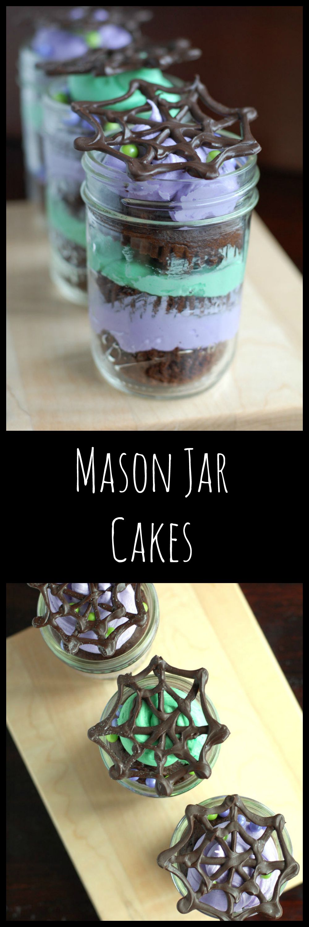 mason jar cakes