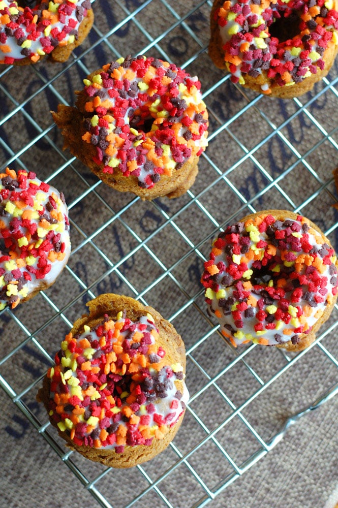 pumpkin donuts