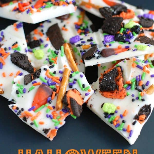 Halloween Candy Bark