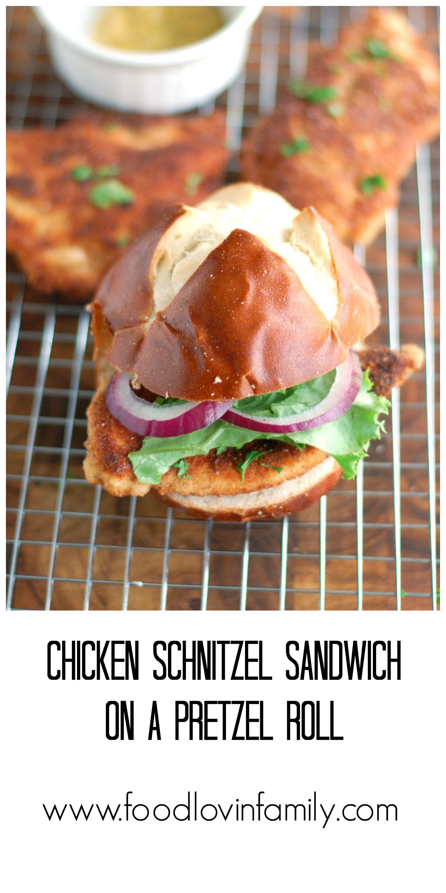 chicken schnitzel sandwich