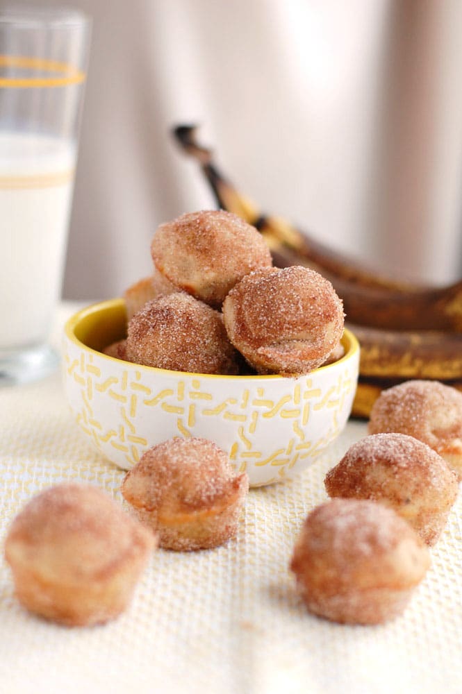 baked donut holes