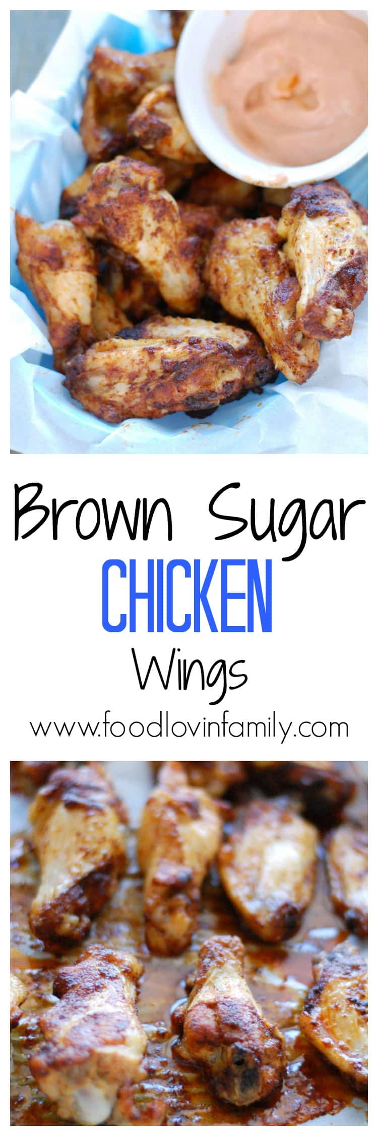 Baked Brown Sugar Chicken Wings Food Lovin Family