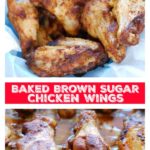 Chicken wings in basket.