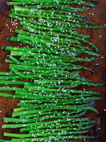 Asparagus with Soy Sauce and Honey