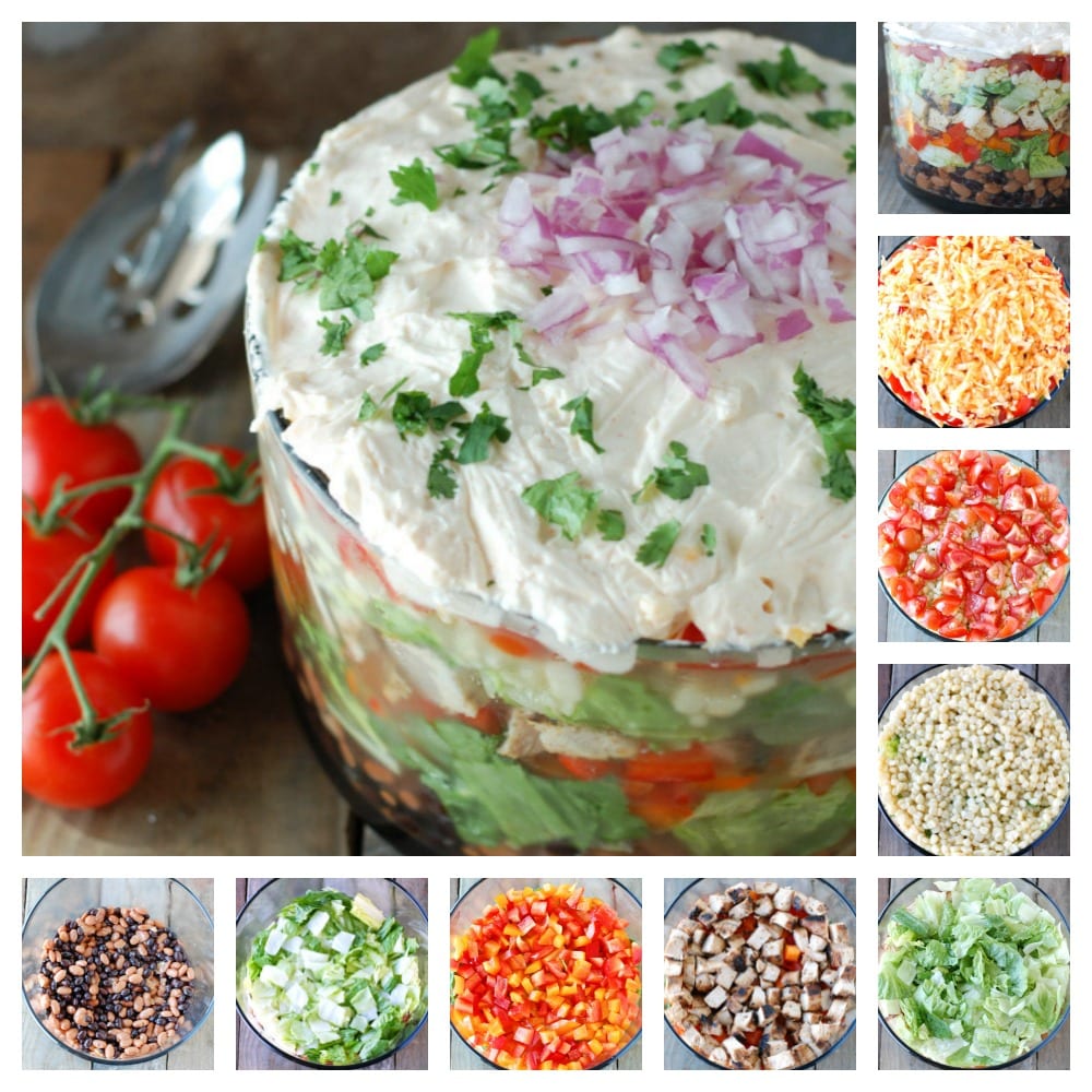 7 layer salad