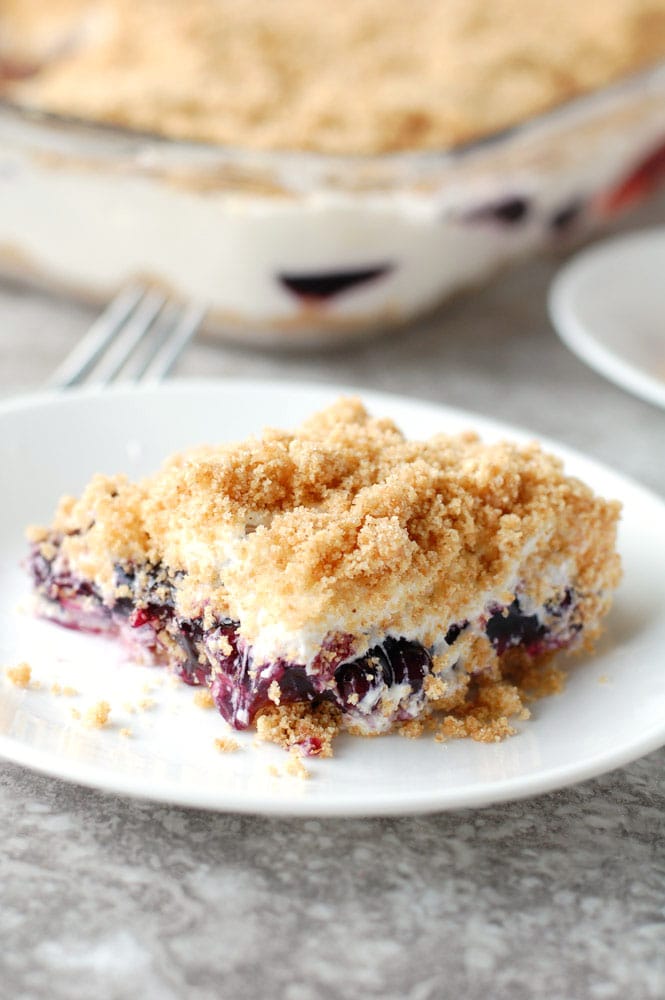 Yum Yum Pie on a plate