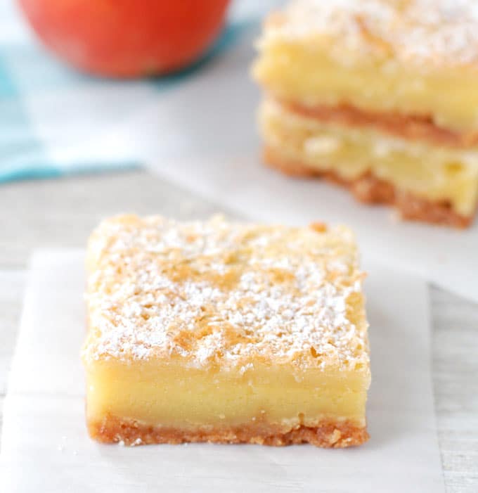 peach bar custard bars