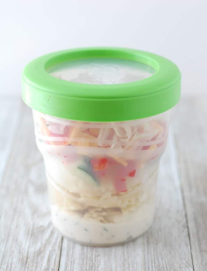 pasta salad shaker