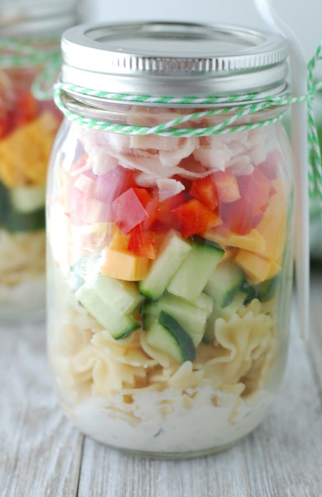 easy mason jar salad