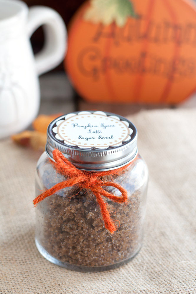 Celebrate the magic of Fall by treating yourself or a friend to pumpkin spice latte sugar scrub.