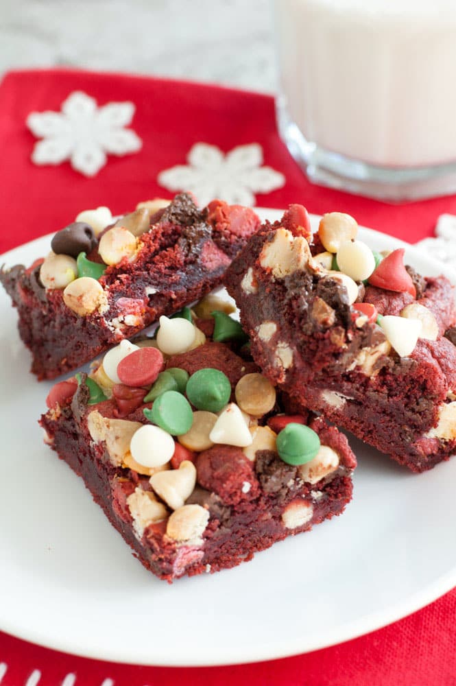 Cake Mix Cookies on a plate