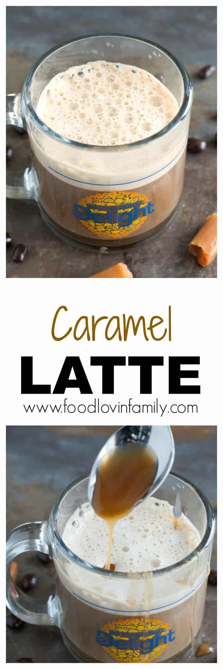 Caramel Latte with Thanks A Latte Gift Basket