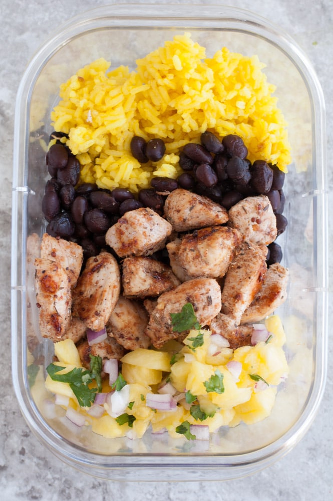 chicken meal prep bowls 