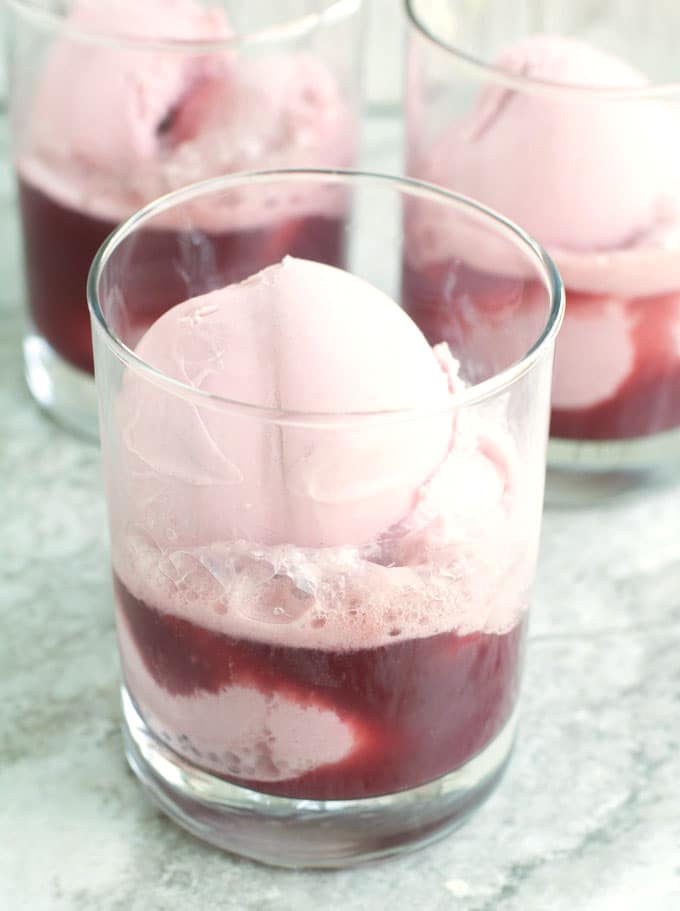 Sangria Floats