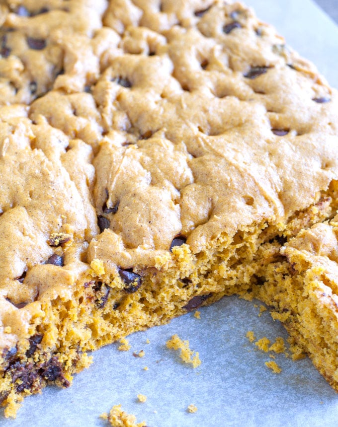 Pumpkin bars