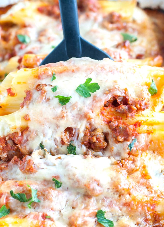 Best sausage manicotti recipe