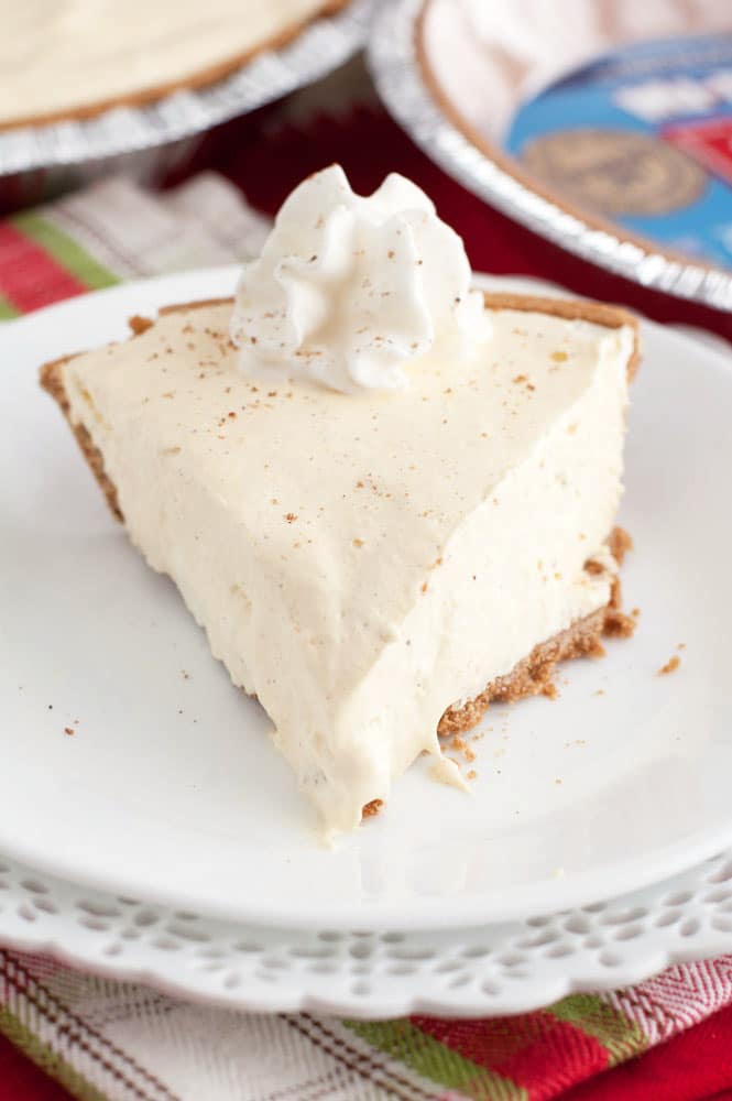 eggnog pie