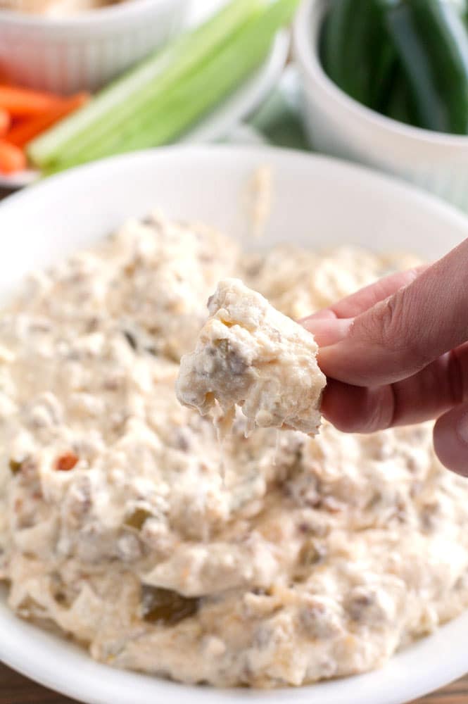 slow cooker sausage dip