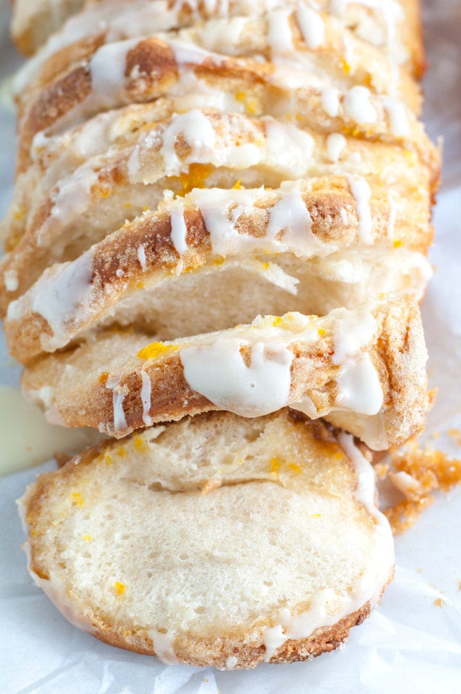 orange pull apart bread