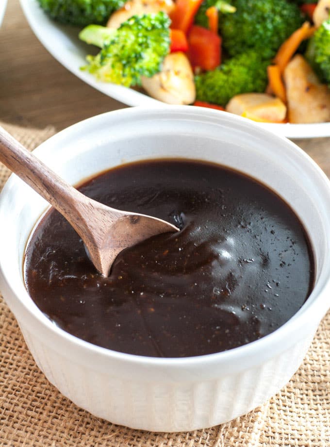 Teriyaki Sauce in a bowl