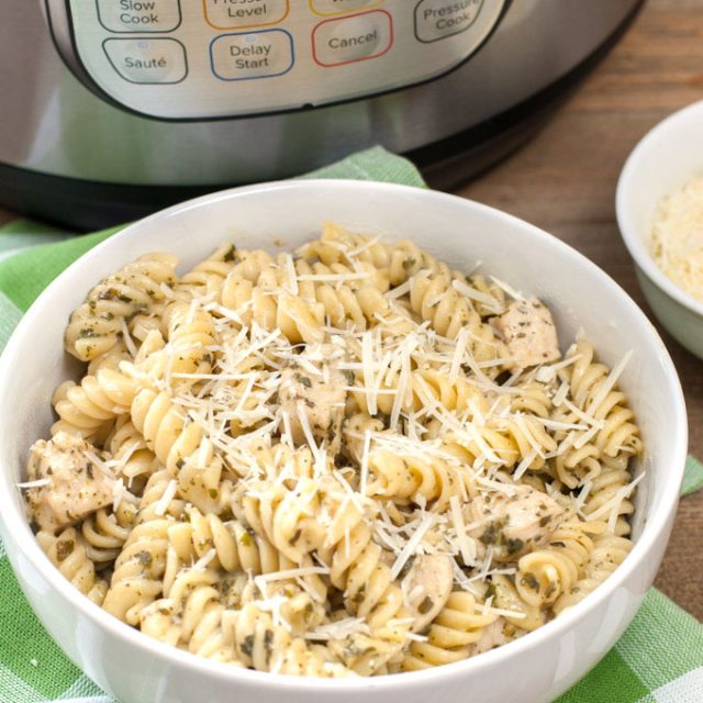 Instant Pot Chicken Pesto Pasta Food Lovin Family