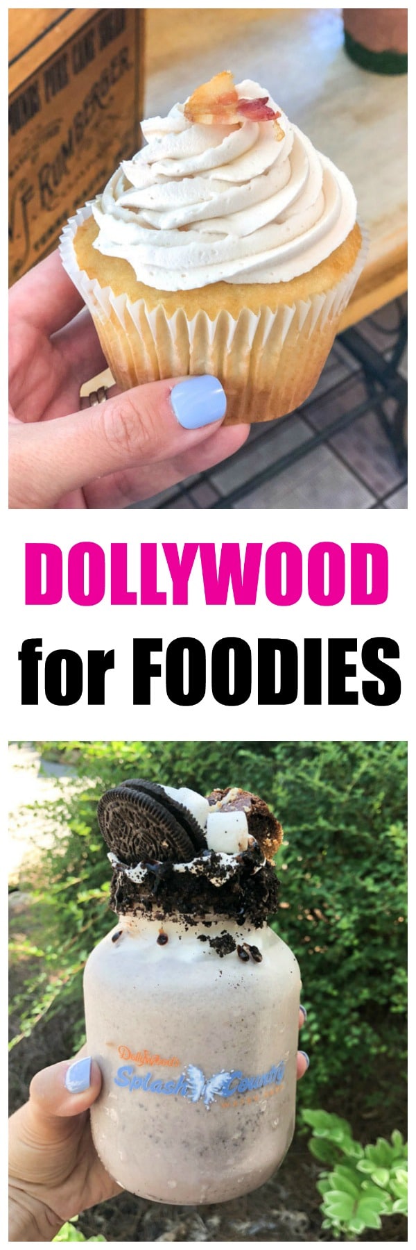 Dollywood amusement park is not only known for it's exciting rides, first class entertainment and water park but also it's award winning food. A wonderful place for foodies and families! #dollywood #familyvacation #travel #familytravel