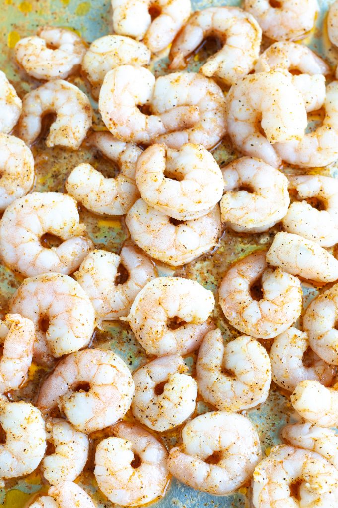 Baked Cajun shrimp Baked shrimp