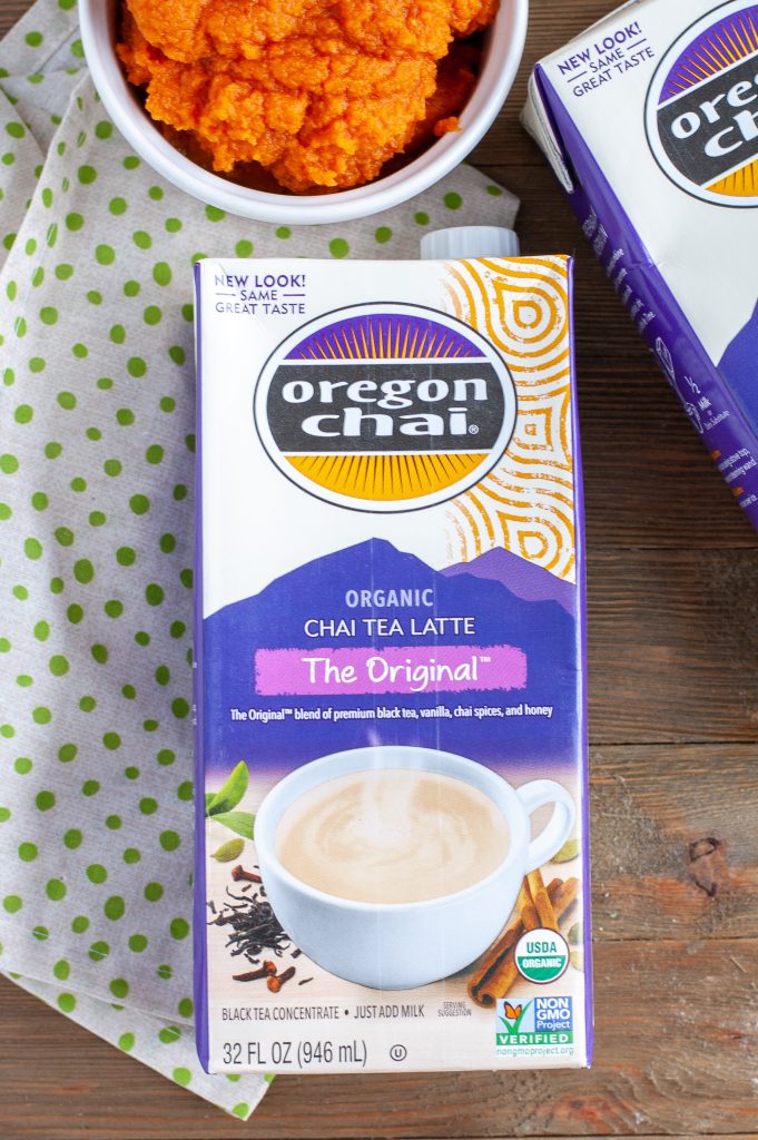 Box of oregon chai tea