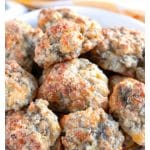 Sausage Balls Pin for pinterest