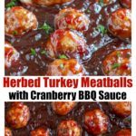 Meatballs in sauce.