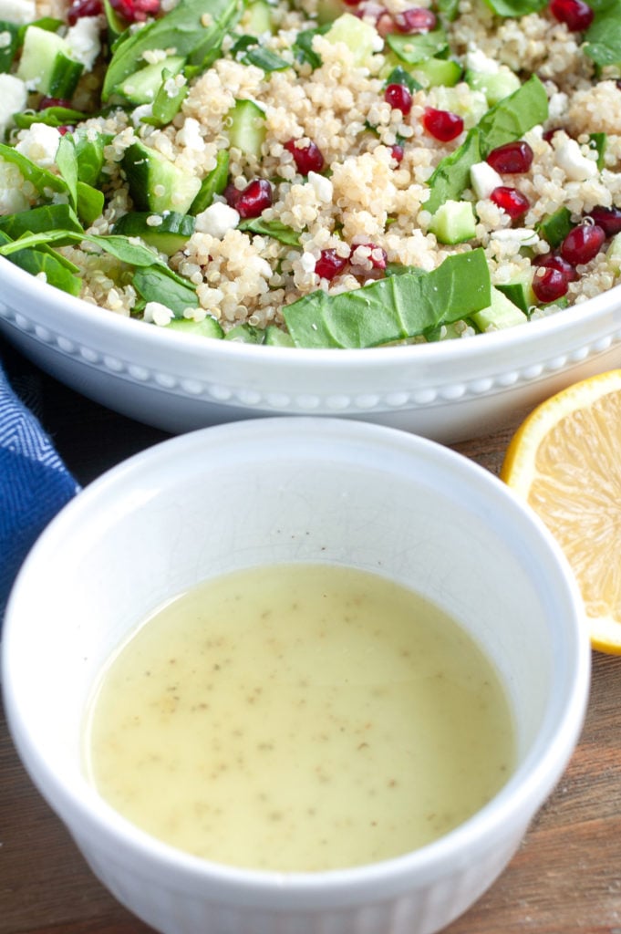 Dressing for quinoa salad