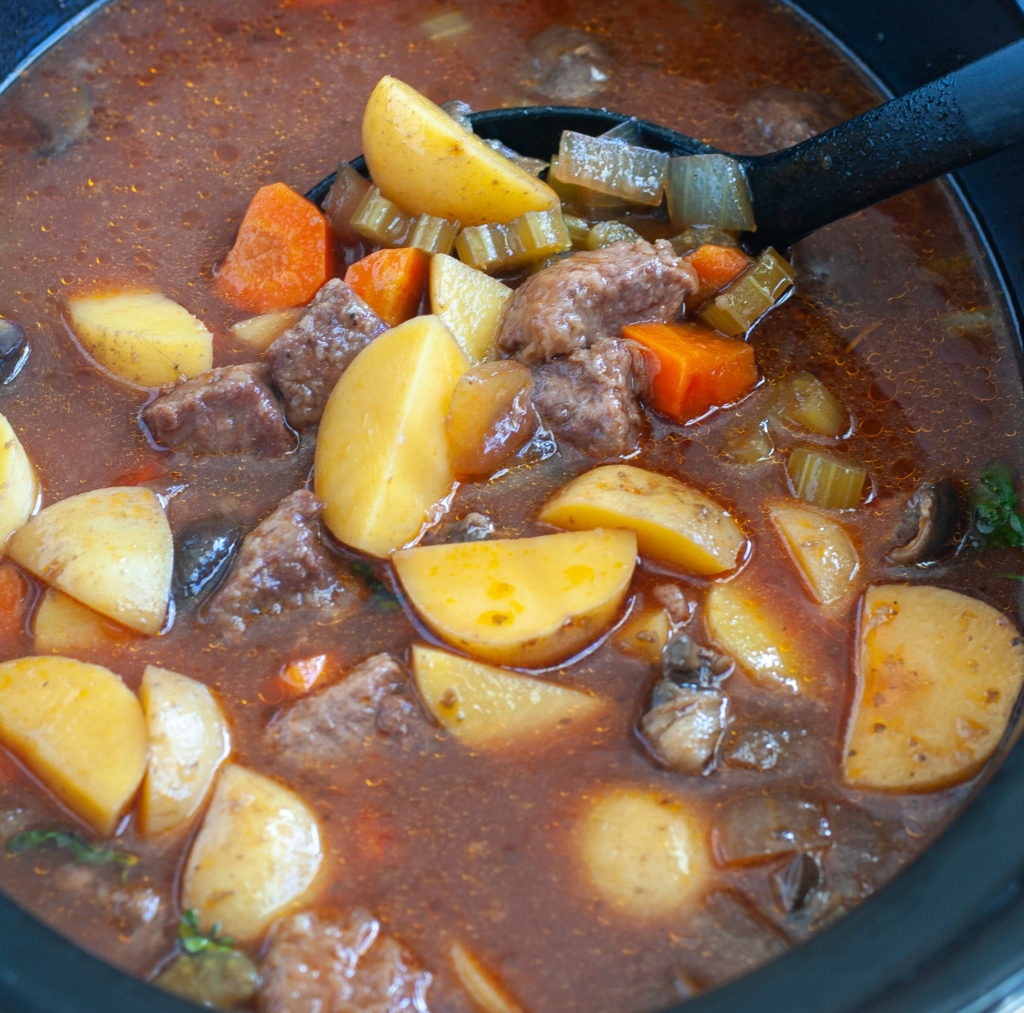 Beef Stew in Slow Cooker