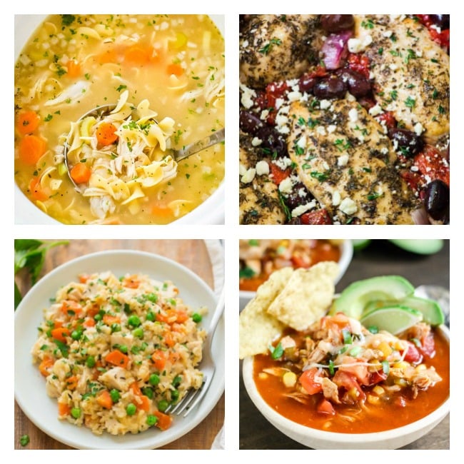 4 pictures of crockpot chicken recipes