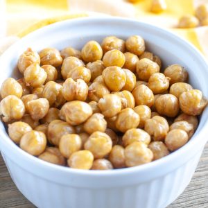 Bowl of chickpeas.