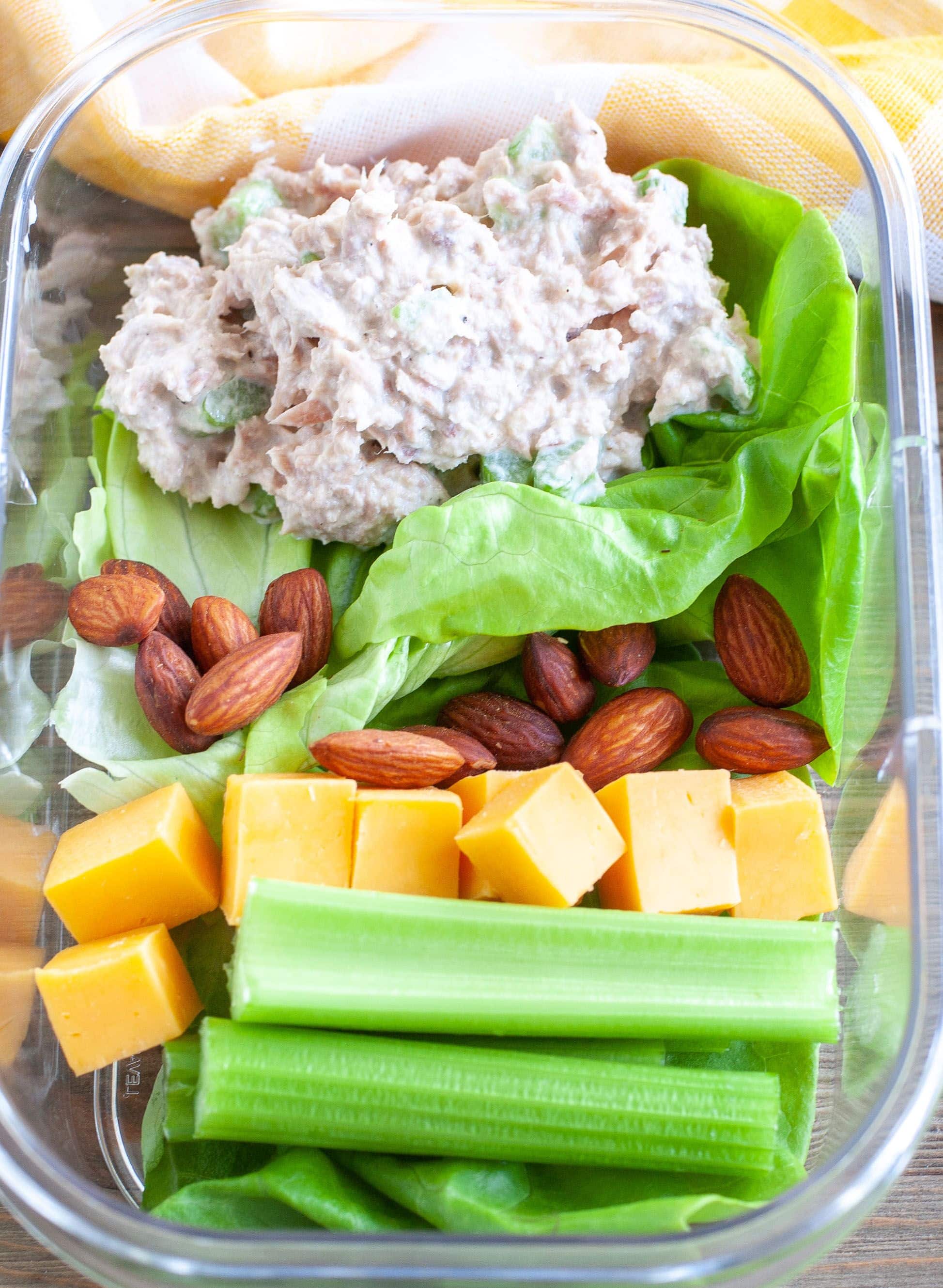 Healthy Tuna Salad Meal Prep 15 minutes!