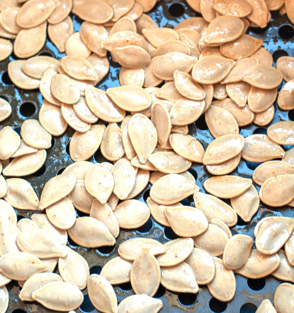 Pumpkin Seeds in the air fryer