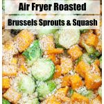 air fryer brussels sprouts pin
