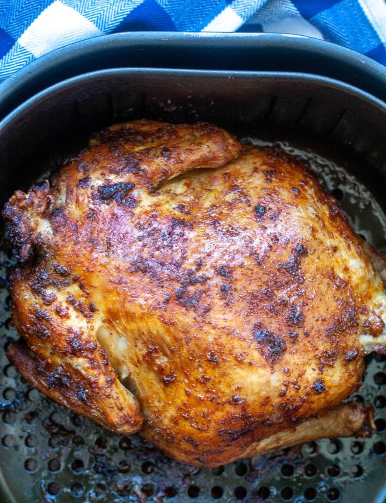 Rotisserie Chicken in an Air Fryer