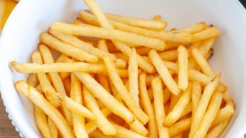 frozen fries in air fryer