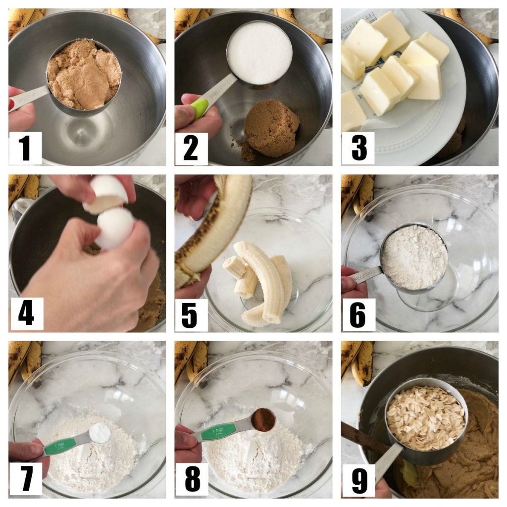 Steps to making cookies