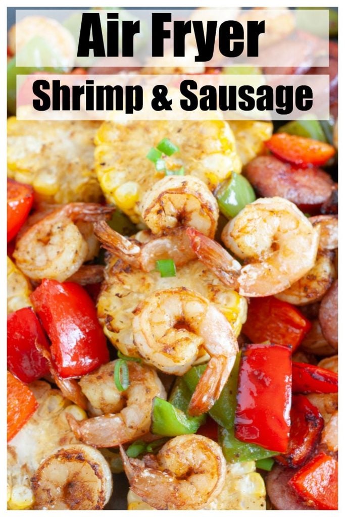 Air Fryer Shrimp and Sausage - Food Lovin Family