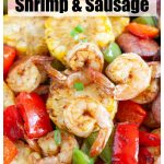 shrimp and sausage pin