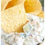 avocado dip pin for pinterest