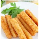 air fryer fish sticks pin for pinterest