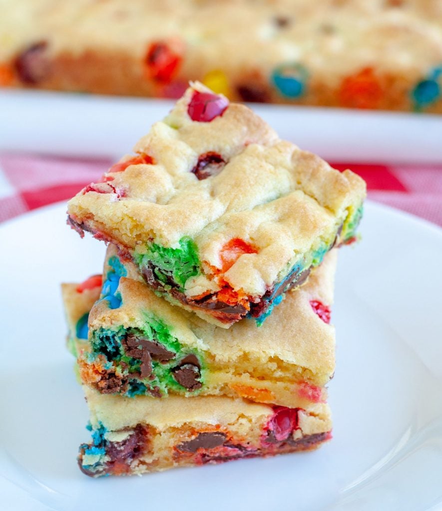 stacked cookie bars