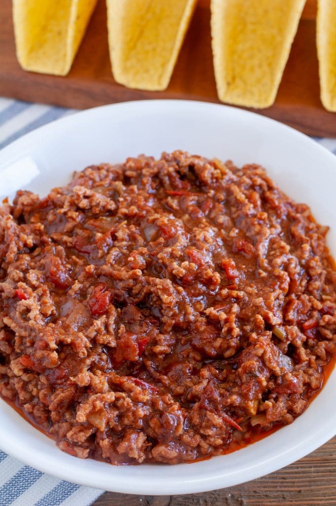 ground beef in a bowl