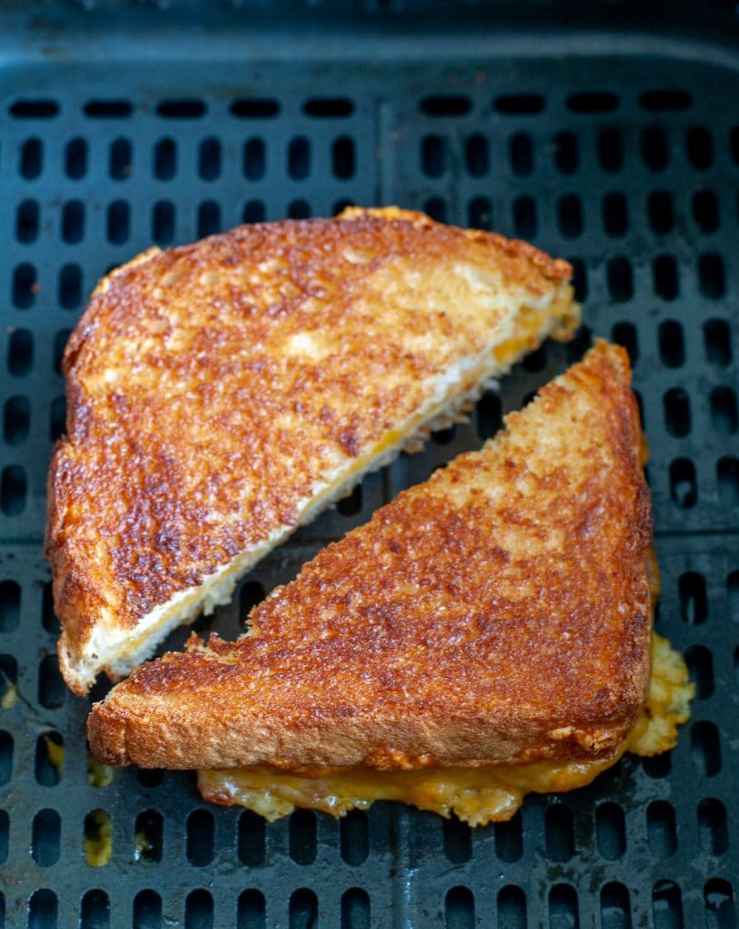 Air Fryer Grilled Cheese (Ninja Foodi) - Recipes That Crock!